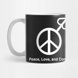 Peace, Love, and Consent Mug